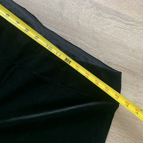 Talbots Velour High Waist Leggings size 14‎ side zipper - Picture 10 of 10